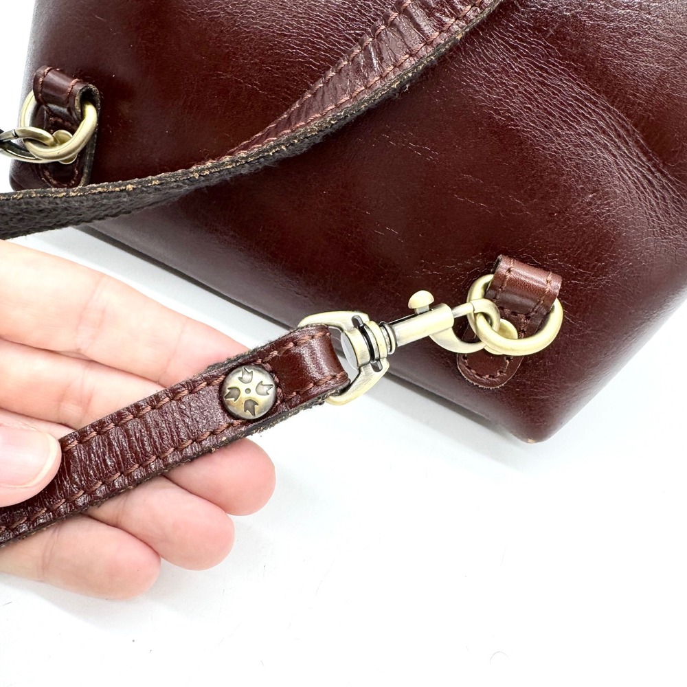 Patricia Nash Vatoni Convertible Backpack In British Tan Brown Small Size Boho - Picture 7 of 14
